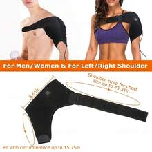 FEETLIST Shoulder-Heating-Pad-Heated-Wrap - 3 Level Adjustable Heat,Heated Brace Keep Joints Warm For Men Women,Shoulder Support With USB Cable,Suitable For Family And Friends - 1 - 查看 9