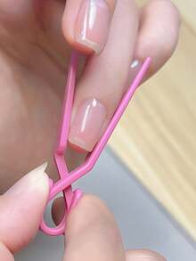 10 pcs Klip Pelindung Cat Kuku Anti Tumpah Anti Noda Penutup Tepi Jari Cocok untuk Manicure DIY - MultiWarna - View 3