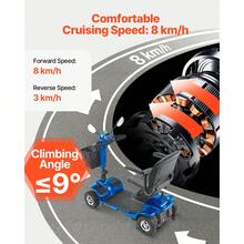 Mobility Scooter - Demontierbar and Klappbar, Blau, 4 Räder, 25 Km - View 5