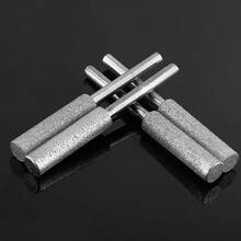 10件套金刚石链锯磨刀器套装 | 钛涂层立方氧化锆磨头，旋转工具磨刀器，适用于链锯、玉石、玻璃、金属、木材抛光 - 无需用电 - 10 件 - 查看 2