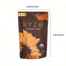 Mushroom Coffee USDA Organic With 6 Adaptogenic Mushrooms And MCT Oil, USA Grown Instant Coffee For Better Energy, Focus, Digestion, Immunity With Cordyceps, Lion's Mane, Turkey Tail, 30 Servings - 2PCS - 查看 9