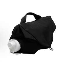 Lululemon Curved Crossbody Bag 3L | Ergonomic Half-Moon Silhouette | Water-Repellent High-Density Nylon | Interior Organization Pockets | Adjustable Strap For Custom Fit | The Ultimate Minimalist Essential - Black - View 4
