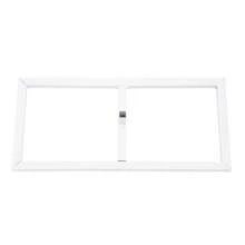 2,4 m x 2,4 m Metall-Hochzeitsrahmen Hochzeitsbogen Dekorative Stütze Hochzeitshintergrundrahmen Weiß - / - Übersicht 4