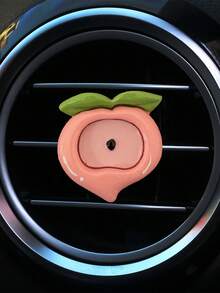 1 pieza Decoración de salida de aire del coche, lindo estilo de fruta (fresa, cereza, durian) para decoración del aire acondicionado del coche - A - Ver 12