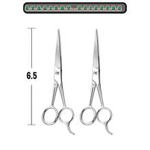 7-Inch/6.5-Inch Stainless Steel Professional Haircutting Scissors - Salon-Grade Barber Shears - Unisex Trimming Scissors - Premium Haircutting Scissors For Salons And Home Use - Silver - View 8