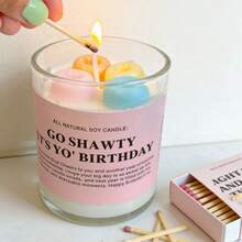 1 Stück großer Becher, Alles Gute zum Geburtstag! Ich wünsche Ihnen einen glücklichen Geburtstag und noch mehr wundervolle Erinnerungen im neuen Jahr. Möge Ihr Geburtstag so süß sein wie diese reizende glasierte Kerze, und möge das kommende Jahr voller Spaß, Abenteuer und teilbarer Momente sein. Alles Gute zum Geburtstag! Geeignet für alle Geburtstagsfeierlichkeiten! Kerze im Glas, Kerze, Geschenk, Heimdekoration, Geburtstagsdekor, Geburtstagskerze, Dekoration. - Verschiedenfarbig - Übersicht 13