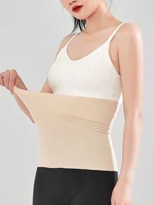 1 buah Sabuk Penyangga Pinggang Tipis Wanita Musim Semi/Panas, Korset Pinggang Elastis Warna Polos, Cocok untuk Olahraga Luar Ruangan, Yoga, Lari - Aneka warna 1 - View 21