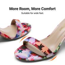 Women Ankle Strap Low Heel Pump Sandals - Open Toe, Chunky Block Heel, Comfortable Pump Shoes With Adjustable Ankle Strap For Casual And Formal Wear, For Party, Wedding, Prom - 彩色 - 查看 6