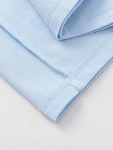 Balabala Áo Polo nữ mùa hè 2026, áo tay ngắn dễ thương, chất liệu cotton mềm mại thoáng khí, thích hợp mặc hàng ngày. - màu xanh băng - Xem 6