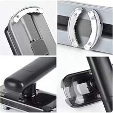 1 pieza Abridor de botellas y latas multifunción, herramienta manual de cocina de agarre fácil ajustable, conveniente para abrir, diseño de mango ergonómico, adecuado para fiestas y uso diario, abridor de latas de cocina - Ver 8