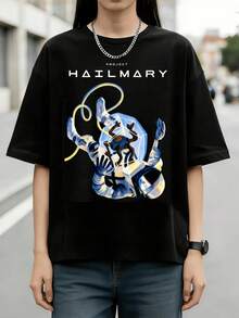 Fanart Project Hail Mary Shirt  Fist My Bump Project Hail Mary Merchandise A Shirt For Space Lover, Project Hail Mary Rocky - Black - View 6