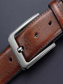 父亲节礼物 男士真皮针扣休闲复古腰带 青少年牛仔裤腰带 父亲节礼物 情人节礼物 - 彩色 - 查看 7