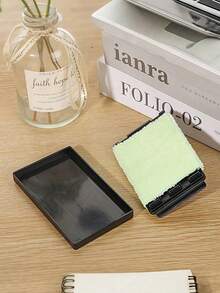 Guitar String Cleaner, Fretboard Cleaning Cloth, Fretboard Maintenance Tool, Suitable For Acoustic Guitar/Violin/Bass/Ukulele/Electric Guitar And Other Instruments - Black - View 4