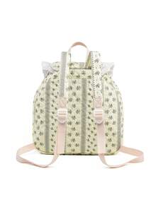 Large Capacity Fashionable & Versatile Canvas Backpack - Grey - View 5