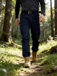 Men's Tactical Pants With Multiple Pockets, Waterproof Military Tactical Pants, Combat Pants With Multiple Pockets - 寶藍色 - 查看 1