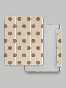 1个极简波点TPU保护壳，兼容iPad 7/8/9、Air 5/4/3（第九代）、10.2英寸、Pro 11英寸（A16 2025）（第十代），带支架 - 彩色 - 查看 2