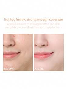 NOVO Moisturizing Concealer Cushion BB Cream, Oil-Control Long-Lasting Waterproof Sweatproof, Hydrating Brightening Pore Minimizing Foundation, Fashionable Makeup, Suitable For Daily, Travel, Date, Spring/Summer, Y2K Style, Cute, Best Choice - 02# Soft Ceramic - View 7