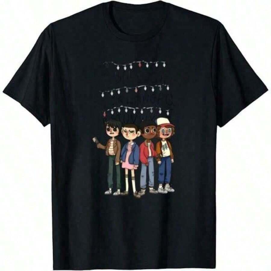 Men T-Shirts - Black - View 1