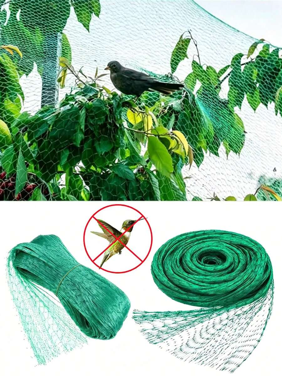 Lưới bảo vệ vườn bằng vải dệt màu xanh lá cây, bền chắc, có thể giãn nở, bảo vệ cây trồng, trái cây, hoa, cây ăn quả khỏi chim, hươu và các động vật khác.