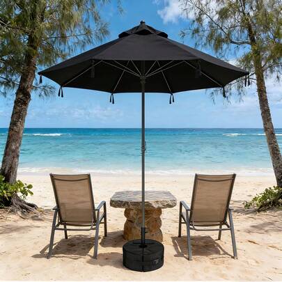 户外伞座沙袋，庭院遮阳篷悬挂式配重袋，耐用牛津布材质