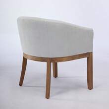 Dining Chairs - Beige + Chenille + Foam - View 7
