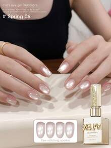 XEIJAYI 15ML Cat Eye Nail Polish Gel Soak Off Nail Magnetic Gel Polish Nail Art DlY For Salon At Home - 彩色 - 查看 42