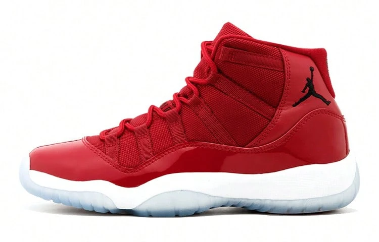 Jordan 11 Retro 'Win Like 96' GS Hongbai - Red and White - View 1
