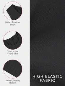 Men's Slimming Vest Tummy Control Shapewear Tank Top Chest Compression Shirt Body Shaper Gynecomastia Compression Undershirts Shaping Belly Abdomen Underwear Gym Workout - trắng - Xem 4