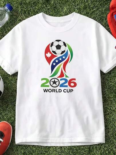 Vintage2026 Football World Cup Champion T-Shirt For - USA Soccer Fan Apparelsummer Tops