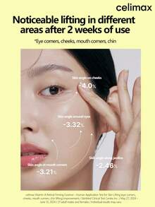 celimax Vita A 视黄醇紧致精华液 | 蕴含 0.1% 视黄醇、3% Matrixyl，高浓度视黄醇抗衰老、收缩毛孔、淡化细纹和皱纹、紧致肌肤，15毫升 - 15毫升 - 查看 8