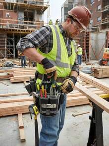 1pc Personalized Hardware Tool Storage Roll-Up Bag, Handheld Electrician Bag, Customized Canvas Tool Bag, Multi-Functional Car Tool Bag - Multicolor - View 9