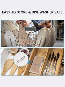 Large Silicone Baking Mat, 19.3 X 9.5 Inch (49 X 25 Cm) Reusable Non-Stick Silicone Baking Sheet And Bread Tray, Dishwasher Baking Pan For Home And Commercial Use - Multicolor - View 4