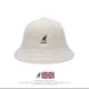White Domed Rabbit Fur Fisherman's Hat