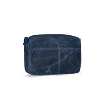 P8 Belt Pouch For Men EDC Bellt Pouch With Zipper Wait Pack EDC Pouch For Multitool Flahlight Knive Ca Phone Ed Canva EDC Organizer Pouch For Belt - 油蠟深藍色 - 查看 1