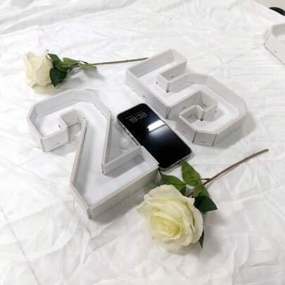 1 hộp trang trí bánh kẹo kỹ thuật số, hộp bóng bay số sinh nhật, tranh ghép kỹ thuật số, thích hợp để trang trí bàn sinh nhật, trang trí bàn đám cưới, trang trí tiệc và các dịp khác như Ngày của Mẹ, Lễ tốt nghiệp.