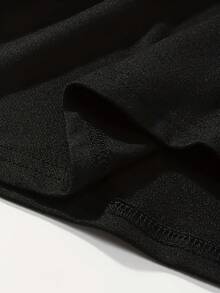 Camisa Casual Estampada para Hombre de Navidad - Artículo Popular - Negro - Ver 5