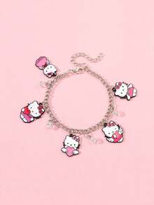 SANRIO 卡通动漫 Hello Kitty Kuromi 新款手链吊坠饰品 - 彩色 - 查看 1