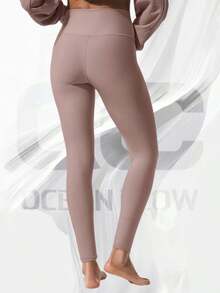 7/8 High-Waist Airlift Legging - 灰褐色 - 查看 2