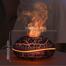 Ultrasonic Aroma Diffuser, USB Rechargeable 7-Color Mood Light Essential Oil Diffuser, Filterless Quiet Aromatherapy Machine, Suitable For Bedroom, Home, Office, Relaxation - 1PC - View 6