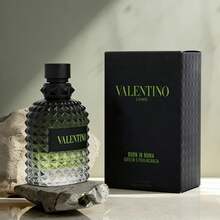 Valentino Uomo Green And Black Stravaganza EDT Cologne 3.4 Ounce | Men's Aromatic Scent, Long Lasting Spray - Hoa - Xem 3