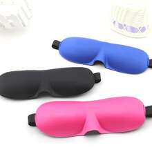 3D Contoured Sleep Mask, High Nose Bridge Design For 100% Blackout, Super Breathable & Soft 3D Eye Mask With Adjustable Strap Fits All Head Shapes Comfortably - Multicolor - View 6