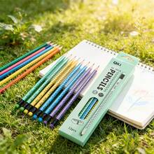 HB Wooden Sketch Pencils With Erasers, Loose Stationery Supplies, High-Quality Writing Tools, Office Stationery, Fun Stationery, Smooth Writing, Suitable For Drawing And Writing, Suitable For Artists, Home And Office Use - A - View 7