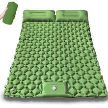 2-Person Self-Inflating Sleeping Pad With Foot Pump, Suitable For Backpacking, Hiking, Camping, Tents, Portable Camping Mat - Multicolor - View 4