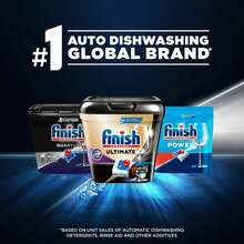 Finish Quantum Dishwasher Pods, No Pre-Rinse Dishwasher Detergent Tabs Soap, Advanced Clean-Remove Stubborn Stains, Effectively Remove Oil And Dirt, And Enhance Luster. Even The Dried-Up Food Residues After Being Soaked For 24 Hours Can Be Easily Removed. - 1 - 查看 5