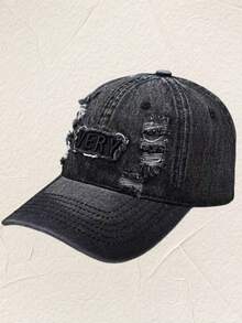 1 chiếc mũ lưỡi trai nam thời trang mùa xuân thu, chất liệu cotton mềm mại, che nắng ngoài trời, kiểu dáng thường ngày. - RẤT - Xem 9