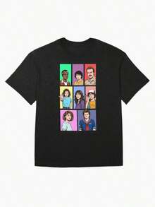 Men Outdoor Tees & Tanks - Black - View 1