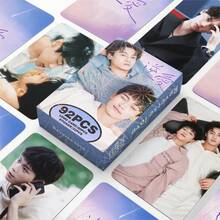 92pcs Reverse Love Photo Cards, Celebrity Peripheral Stickers, LOMO Cards, Greeting Cards, Gift Cards - Multicolor - View 9
