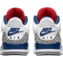 Jordan Air Jordan 3 Slip Resistant Abrasion Resistant High Top Toddler Shoes White Blue Infant And Toddler White/Fire Red/Pure Blue - White/Fire Red/Pure Blue - View 2