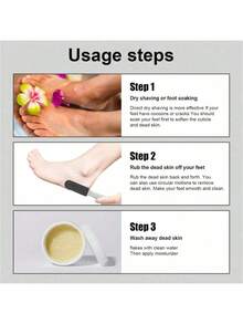Stainless Steel Foot Callus Remover With 10 Replacement Pads, Professional Foot Care Tool For Removing Dead Skin And Calluses, Includes Electric Foot Grinder Accessory And Manual Foot Scraper, Smooths Feet In Seconds, Suitable For Home Foot Spa, Beauty Salon And Travel, Ideal For Diabetic Patients, Athletes And Elderly Foot Care, Perfect Gift For Mother's Day And Valentine's Day - Multicolor - View 4
