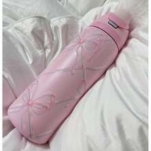 OwaIaDouble Drink Stainless Steel Thermal Insulation And Ice Retaining Bicycle Bottle With Straw, 32oz/ 945ml Travel Water Bottle,Double Vacuum Insulated Water Bottle, Frozen Drinks, Keeps Ice For 8–12 Hours-100% Leak-Proof Sports Water Cup,Drinkware,Stylish And Elegant Frosted Non-Slipdesign,Sports Cup With Clamshell-Drinking Tumbler Insulated-(Sugar Plum Fairy) - (Sugar Plum Fairy) - View 2